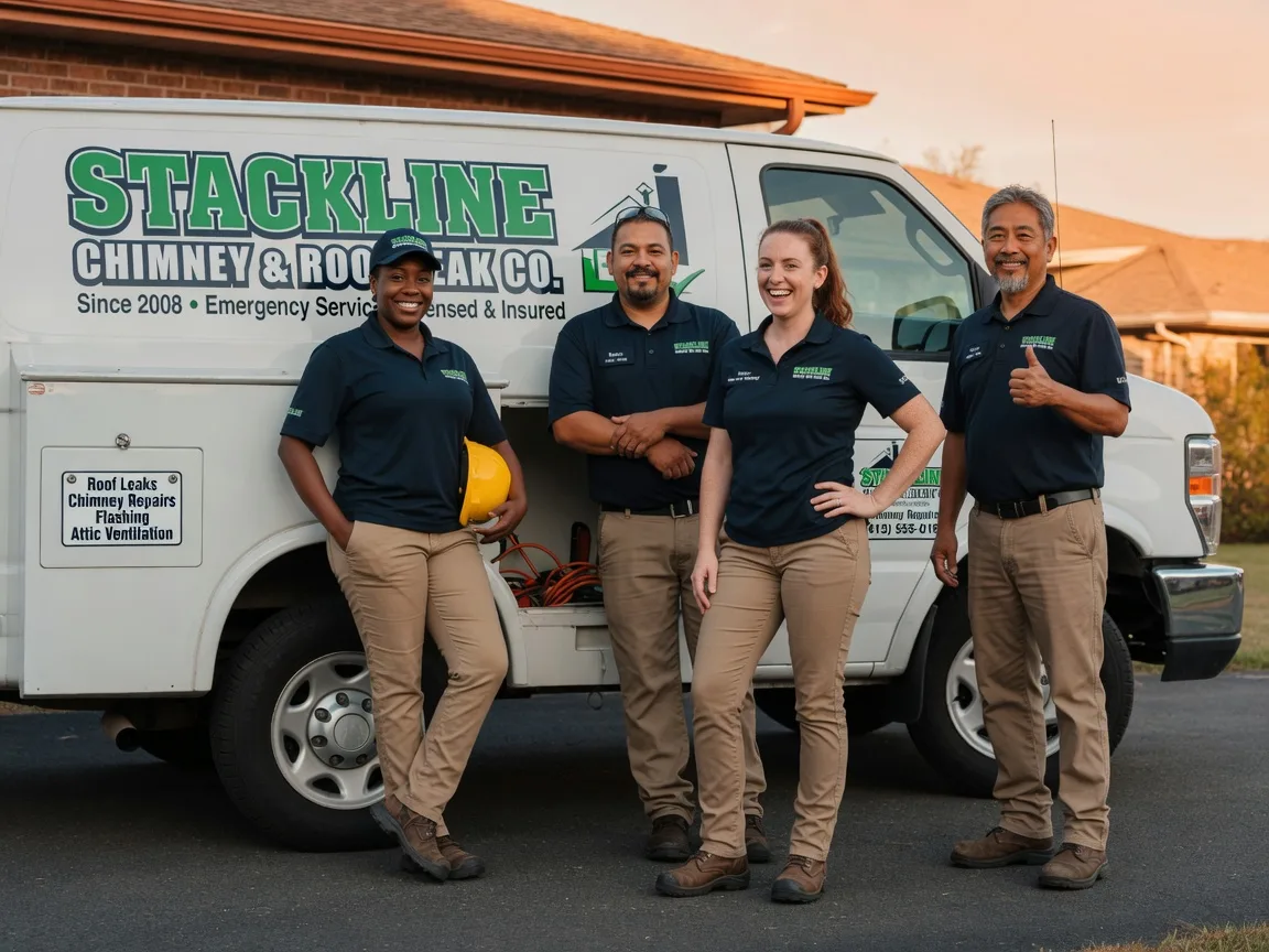 Chimney flashing repair company in Thompson, CT